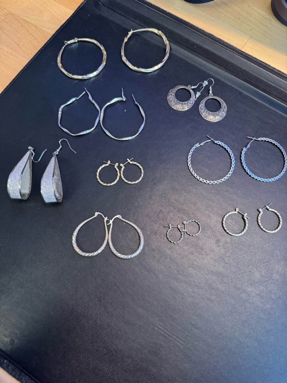 Hoop Earring Collection - Silver and gold  (9)